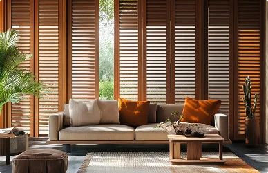 Horizontal Wood Blinds