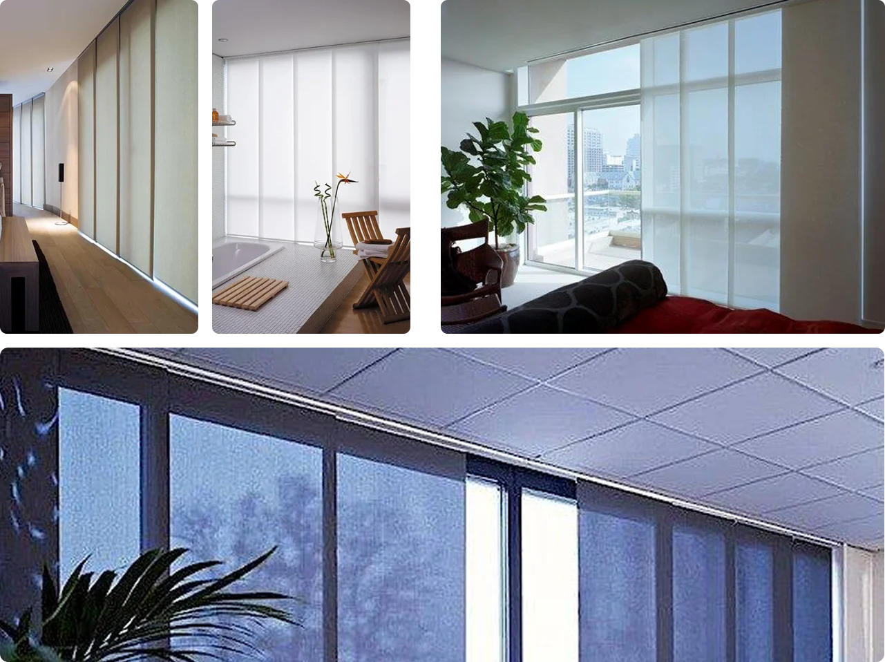 See Sliding Panel Blinds in Real Miami Homes